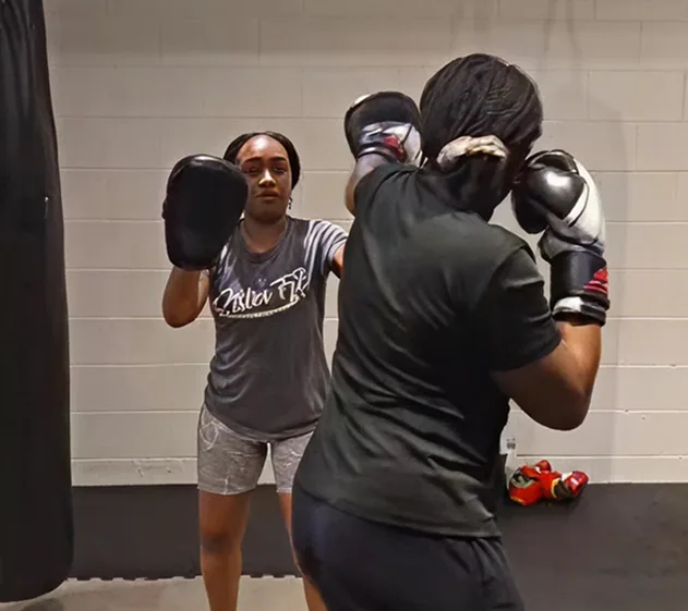 Sister Fit class in session